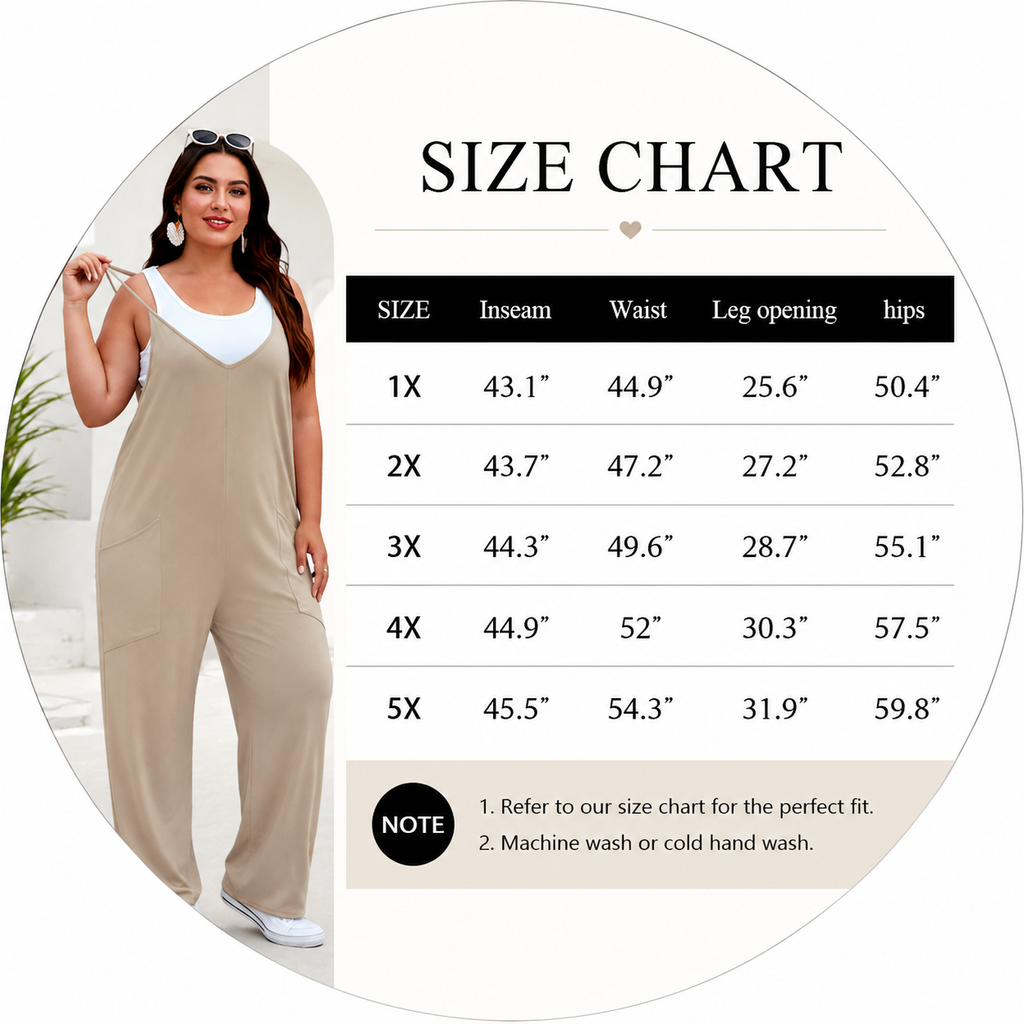 Casual Wide Leg Jumpsuit