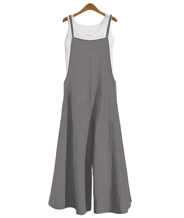 Casual Wide Leg Jumpsuit