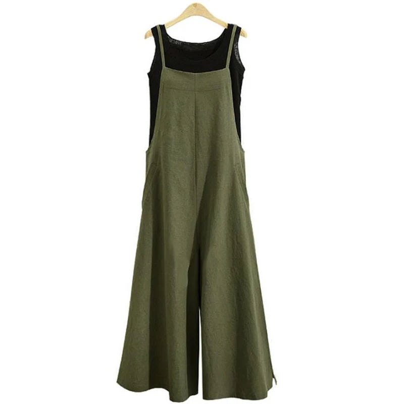 Casual Wide Leg Jumpsuit